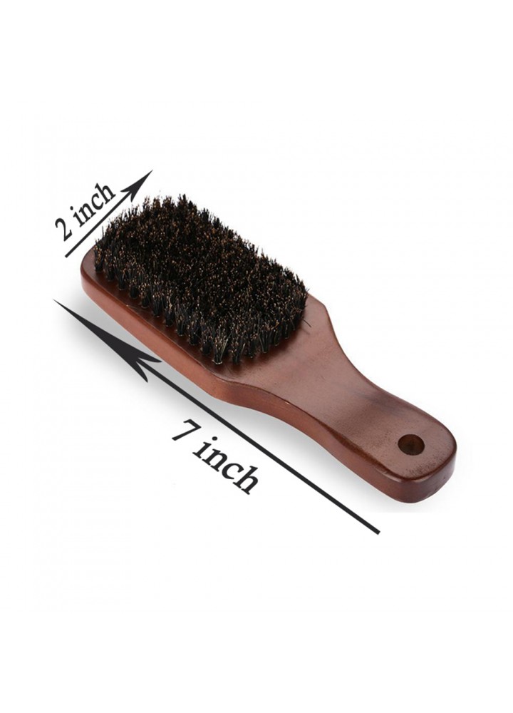 Best Natural Wooden Hair Brush For Men with Chocolate color
